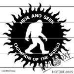 HOTDXF-105 BIGFOOT DXF FILES