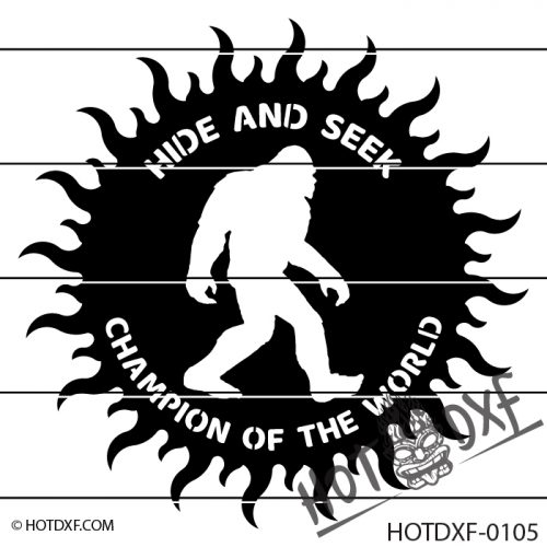 HOTDXF-105 BIGFOOT DXF FILES